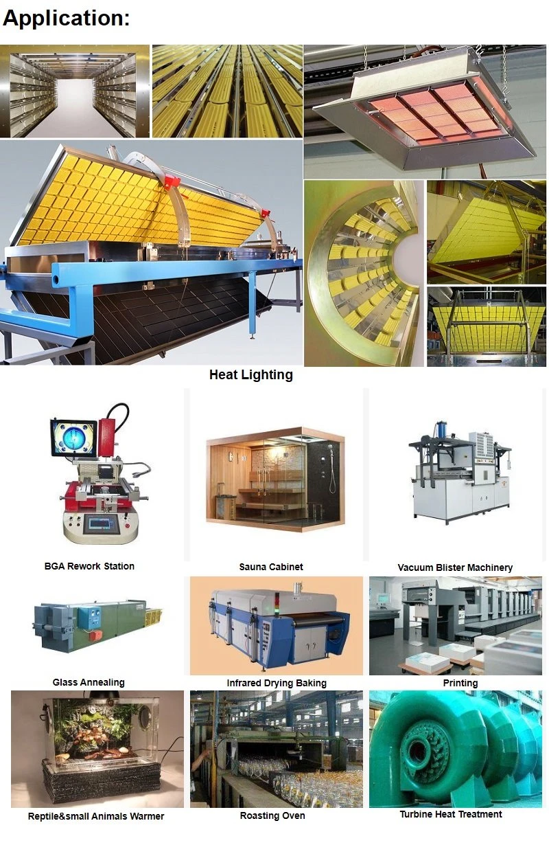 Application-Ceramic Infrared heater