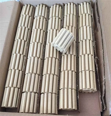 650 件堇青石陶瓷线轴加热器零件已准备就绪